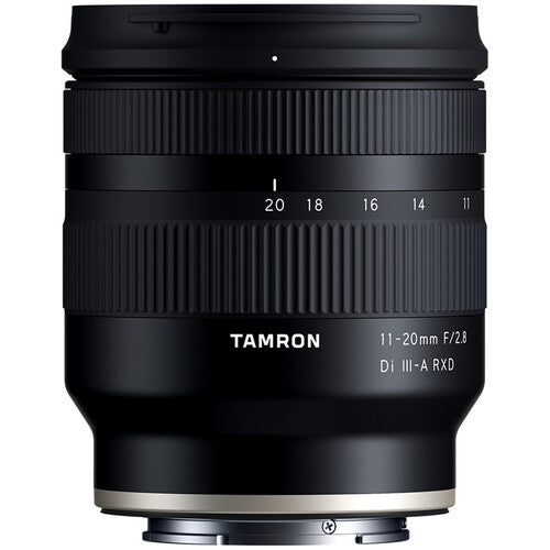 Tamron 11-20mm F/2.8 DI III-A RXD For Sony E APS-C Mirrorless Cameras Tamron 11-20mm F/2.8 DI III-A RXD For Sony E APS-C Mirrorless Cameras